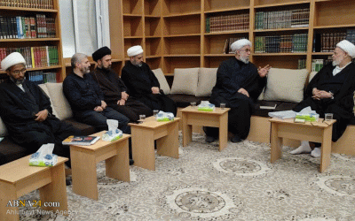عکس خبری | دیدار دبیرکل مجمع جهانی اهل‌بیت(ع) با آیت الله آل‌راضی در نجف