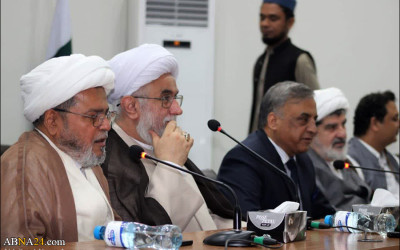 گزارش تصویری | حضور دبیرکل مجمع جهانی اهل‌بیت(ع) در دانشگاه منهاج القرآن لاهور