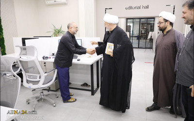 بازدید شیخ «محمد حسون» از خبرگزاری اهل‌بیت(ع)