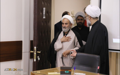 گزارش تصویری | دیدار حجت‌الاسلام «فلاح‌زاده» با دبیرکل مجمع جهانی اهل‌بیت(ع)