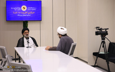 عکس خبری | گفت‌وگوی مسئول جنبش جعفریه پاکستان با خبرگزاری ابنا