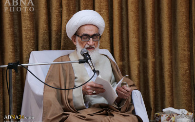 Photos: Members of Academic Council of International Conference of Abu Talib (a.s.) met Ayatollah Hamedani