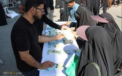 Photos: Moukeb of Ahlulbayt World Assembly during Karbala to Najaf route
