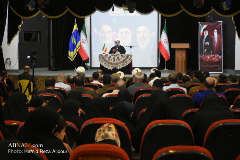 گردهمایی پاسداران و بسیجیان شهرستان خمام با حضور آیت‌الله رمضانی
