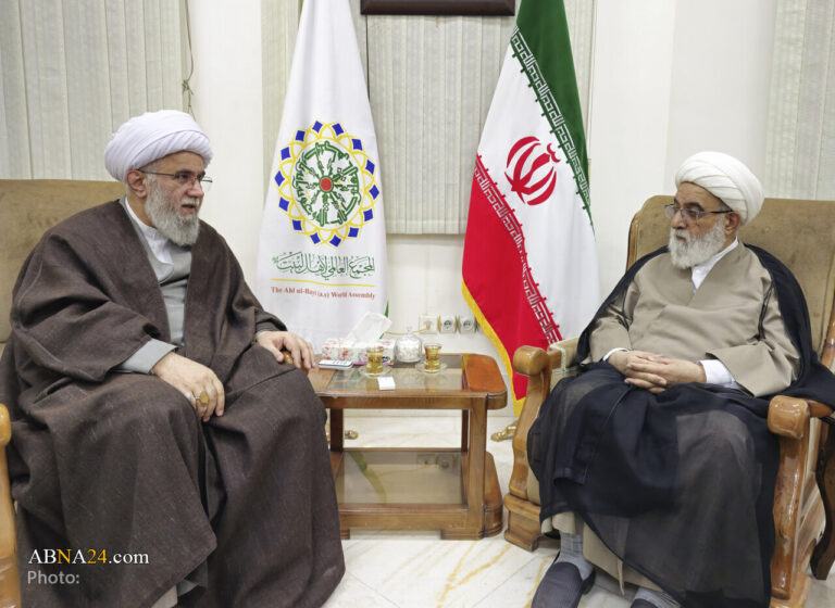 Photos: Ayatollah Shab Zendeh Dar Meets Secretary-General of AhlulBayt World Assembly