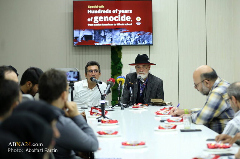 Photos: Session on “Hundreds of Years of Genocide; From Massacre of Native Americans to Minab Disaster”