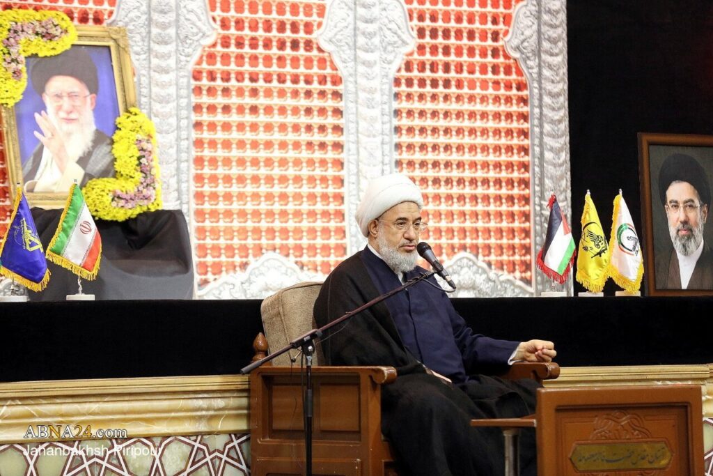 آية الله الأراكي: جبهة المقاومة امتداد للنهج العلوي والحسيني واستشهاد قادتها يوقظ الضمائر