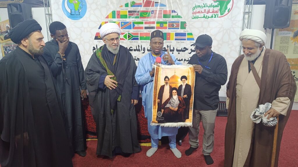 Photos: Secretary General of AhlulBayt World Assembly Visists African Mawkib on Arbaeen Route