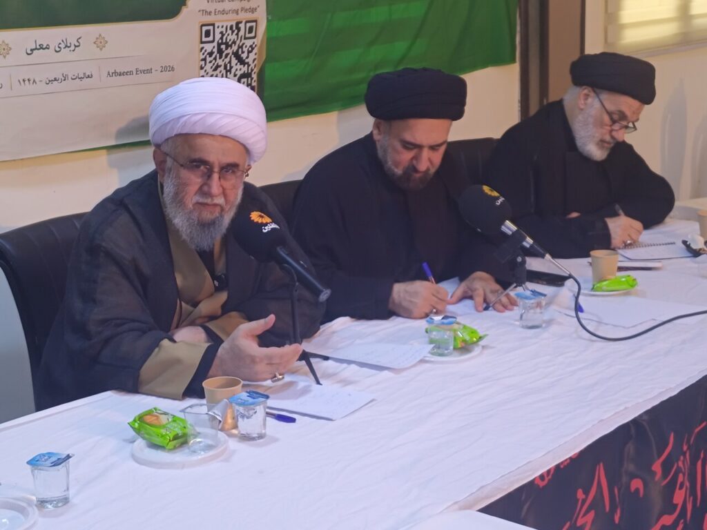 گزارشی از دیدار آیت‌الله رمضانی با مبلغان آفریقایی در سلسله‌نشست‌های بین‌المللی مجمع در کربلا + تصاویر